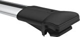 Turtle Vauxhall Antara Uyumlu Suv 42156 Diamond Ara Atkı Gri 2'li Set