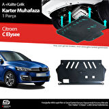 S-Dizayn Citroen C. Elysee Çelik Karter Muhafaza 2013 Üzeri A+ Kalite