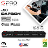 S Pro Cam Filmi Nano Carbon CS Serisi 2PLY %50 152cm/30mt