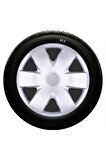 Alfa Romeo Uyumlu 15 Inc Kırılmaz SKS Jant Kapağı 1 Takım 4 Adet No:308