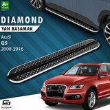 S-Dizayn Audi Q5 Diamond Krom Yan Basamak 183 Cm 2008-2016