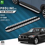 S-Dizayn Bmw X1 E84 OEM Still Pro V2 Aluminyum Yan Basamak 183 Cm 2009-2015