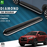 S-Dizayn Chevrolet Captiva Diamond Krom Yan Basamak 183 Cm 2006-2018