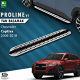 S-Dizayn Chevrolet Captiva OEM Still Pro V2 Aluminyum Yan Basamak 183 Cm 2006-2018