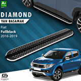 S-Dizayn Fiat Fullback Diamond Krom Yan Basamak 193 Cm 2016-2019