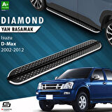 S-Dizayn Isuzu D-Max Diamond Krom Yan Basamak 203 Cm 2002-2012