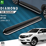 S-Dizayn Mazda BT-50 Pick-Up Diamond Krom Yan Basamak 193 Cm 2006-2012