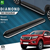 S-Dizayn Nissan Navara 3 Diamond Krom Yan Basamak 203 Cm 2015 Üzeri