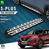 S-Dizayn Nissan Qashqai 3 S-Plus Gri Yan Basamak 173 Cm Etekli 2021 Üzeri