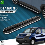 S-Dizayn Peugeot Bipper Diamond Krom Yan Basamak 173 Cm 2007-2017
