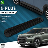 S-Dizayn Ssangyong Torres S-Plus Siyah Yan Basamak 183 Cm 2023 Üzeri