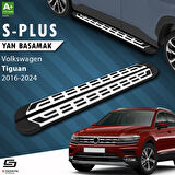 S-Dizayn VW Tiguan 2 S-Plus Gri Yan Basamak 173 Cm Etekli 2016-2024