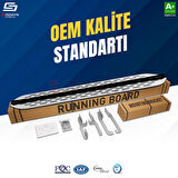 S-Dizayn BYD Seal U OEM Still Pro V1 Aluminyum Yan Basamak 193 Cm 2022 Üzeri A+ Kalite