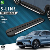 S-Dizayn BYD Seal U S-Line Aluminyum Yan Basamak 193 Cm 2022 Üzeri A+ Kalite