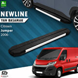 S-Dizayn Citroen Jumper 3 Kısa Şase NewLine Aluminyum Yan Basamak 203 Cm 2006-2022 A+ Kalite