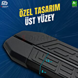 S-Dizayn Ford Connect Uzun Şase NewLine Siyah Yan Basamak 203 Cm 2002-2014 A+ Kalite
