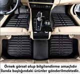 Peugeot 3008 Uyumlu 2016 Sonrası 5D Havuzlu Karbon Dizayn Paspas Seti