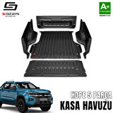 S-Dizayn VW Amarok 2 HDPE Kasa Havuzu Kaplaması 5 Prç. 2023 Üzeri A+ Kalite