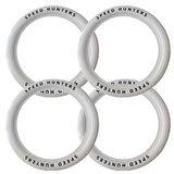 Toyota Uyumlu 13 Jant Speed Hunters Lastik Yanağı Beyaz Renk 1 Takım 4 Adet