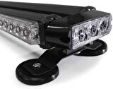 Çakar lamba çift taraflı 54 led sarı-beyaz 12-24v/ LAPA526