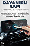 S-Dizayn Hyundai i20 Dijital Gösterge 9H Nano Gösterge Ekran Koruyucu 10.25 İnç Parlak 2024-2025 A+ Kalite