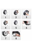 Oto Lastik Kar Zinciri 195/75/r16 4x4 Tipi Binek Suv Minibüs Takmatik Kolay Montaj