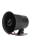 Oto Alarm Sireni 6 Sesli 12 Volt 20 Watt 120 Db