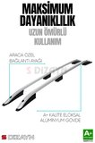 S-Dizayn VW Caddy 3 Uzun Şase Aluminyum Gri Tavan Çıtası 2004-2020 A+ Kalite