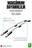 S-Dizayn VW Transporter T5 Kısa Şase Aluminyum Gri Tavan Çıtası 2003-2015 A+ Kalite