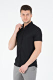 Wemsey Erkek Slim Fit Gömlek 12301 Siyah