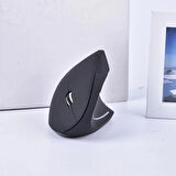 Monozone  Yeni Nesil Kablosuz Ergonomik Dikey Mouse 800/1200/1600 Dpı PC Gamer Usb Bilek Destekli Vertical Gamer Fare