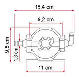 Obus Karavan Hidrafor Fiamma AQUA F Hidrofor 10 LT 12V