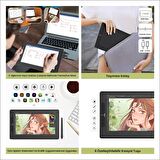 Veikk VK1200V2 8192 Levels 11.6" IPS HD Grafik Tablet + Kalem