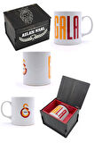 Galatasaray Orijinal Kupa Gs Orijinal Lisanslı Mug, Özel Ahşap Kutulu