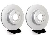 BMW E60 E61 E63 E64 324mm ÖN FREN DİSK AYNA TAKIMI 34116864906
