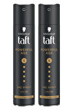 Taft Powerful Age Saç Spreyi 250ml - İnce ve Zayıflamış Saçlar İçin 2'li Set