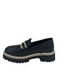 Mammamia D25YA-3705 Kadın Casual Deri Loafer Ayakkabı