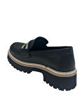 Mammamia D25YA-3705 Kadın Casual Deri Loafer Ayakkabı