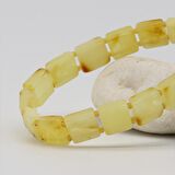 Tam Mat Kaya Damla Kehribar Rolex Bileklik 8,70g