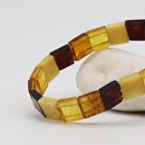 Rolex Damla Kehribar Bileklik