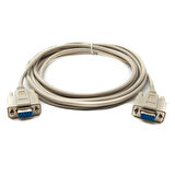 RS232 dişi dişi com port kablo db9 dişi dişi seri com port kablo 5m