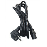 3x1mm C7 power kablosu bilgisayar  monitör için power kablo 3m