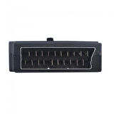 Scart to RCA S-Video in out anahtarlı çevirici Adaptörü Scart AV çevirici