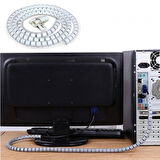 Spiral kablo toplayıcı kablo düzenleyici Çapı 20mm beyaz 1.5m