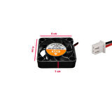 5v 4cm 2 pinli fan 4cm x 4cm x 1cm DC 5v 2 pinli fan