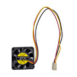12v 4 cm 3 pinli fan 4cm x 4cm x 1cm 3 pinli DC 12volt fan