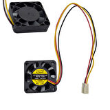 12v 4 cm 3 pinli fan 4cm x 4cm x 1cm 3 pinli DC 12volt fan
