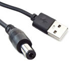 Usb 2.0 DC 5.5mm x 2.5mm güç kablosu 5v2A USB power güç kablosu