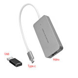 HDMI Type c usb 3.0 Video Capture kartı Kayıt için AV Uyumlu kart