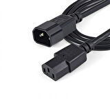 PC Power dişi erkek uzatma kablosu 3x0.75 güç uzatma kablosu 2m